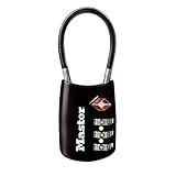 Master Lock TSA Set Your Own Combination Luggage Lock, TSA Approved Lock with Code for Luggage, Bags, Suitcase, and Backpacks, (Color May Vary), ‎4688D