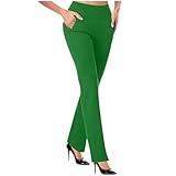 Womens Jeans, My + Orders, Work Pants for Women 2024 High Waist Stretch Soft Comfy Athletic Workout Yoga Pants Fashion Casual Business Trousers