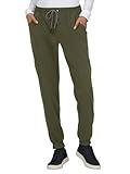 KOI Next Gen 740 Women's Good Vibe Jogger Scrub Pant Olive Green M