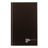Blueline Record Book 12.5x7.875-Inch 300 Pages, Black (A790300.01)