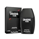 Drakkar Noir By Guy Laroche, Iconic Designer Fragrance, Intense & Powerful Eau de Toilette, Fougere Blend & Aromatic Spices, Long Lasting Mens Cologne, Day and Evening Scent, 3.4 Fl. Oz.