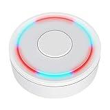 2 in1 Smart ZigBee and Bluetooth Gateway, Zigbee 3.0 Smart Wireless Gateway for Home Automation, 2.4GHz WiFi Only, APP Control, Compatible with Alexa, Google Assistant, Tuya Smart Home Devices