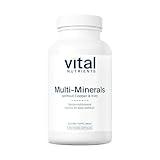 Vital Nutrients Multi-Minerals | Citrate/Malate Formula (No Copper or Iron) | Vegan Daily Multimineral | Gluten, Dairy, Soy Free | Non-GMO | 120 Capsules