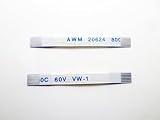 2X Flex Ribbon Cable Replacement Compatible with Sony Playstation 5 PS5 KES-497A KEM-497AAA Console (6pins Power Button Switch)