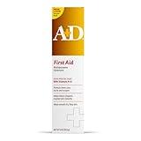 A+D First Aid Healing Ointment - Moisturizing Skin Protectant for Dry Cracked Heels, Elbows, Hands and Lips - Use After Hand Washing, Packaging May Vary, Multicolor – 1.5 oz Tube