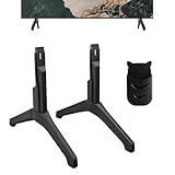 TV Base Stand for Samsung TV Legs Replacement Only for UN50TU7000FXZA UN55TU7000FXZA UN58TU7000FXZA UN50TU7000 UN55TU7000 Not Universal TV Legs for Samsung with Remote Holder Only for Model We List