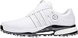 adidas Men's Tour360 24 BOA Golf Shoes, Footwear White/Core Black, 10