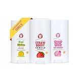 Grownish Kids Deodorant for Girls | Aluminum-Free, Safe, and Natural | 24-Hour Odor Protection | Gentle on Sensitive Skin | Fresh Scents for All-Day Confidence | 3 Pack (Assorted Scents & Colors)