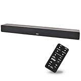 ZVOX AccuVoice AV355 Dialogue Clarifying Soundbar - Patented Hearing Technology with Voice Boost, Ultimate Low-Profile TV Speakers Soundbar, Perfect for Home Theater and Smart TV - Black