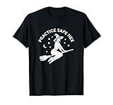 Witchy Rituals Education Funny Witch - Practice Safe Hex T-Shirt