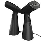 Travel Garment Steamer, Handheld Steamer for Clothes, Fast Heat-Up in 30 Seconds, 1000W Portable Steamer with 120ml Water Tank, Removes Wrinkles from Clothes, Garments, and Fabrics