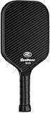 Carbon Fiber Pickleball Paddle, Carbon Fiber Surface (CFS) Pickle Ball Paddles with 16mm Honeycomb Core, Lightweight, Shock-Absorbing Paddle with Anti-Slip Grip, Ideal for Novice & Pro Players