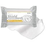 Stryker - Sage Comfort Shield Barrier Cream Cloths with Dimethicone - 1 Package, 24 Cloths – One-step Wipes Clean, Treat and Protect Skin from Incontinence Associated Dermatitis, Hypoallergenic