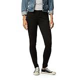 Levi Strauss Signature Gold Women's Modern Skinny Jeans (Also Available in Plus), Noir, 10 Short