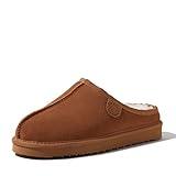 Greta Genuine Shearling Clog, Chestnut, 8