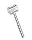 Meykers Meat Tenderizer Mallet | 304 Stainless Steel | Dishwasher Safe | Meat Pounder Hammer Flattner Beater | Kitchen Tool for Steak Chicken Poultry Food | ablandador de carne martillo para carne