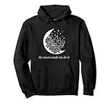 Retrograde Funny The Moon Made Me Do It Witchy Tarot Pullover Hoodie