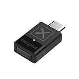 Creative BT-W3X Smart Bluetooth 5.3 Audio Transmitter with aptX HD, High-Definition 24-bit / 48 kHz Audio, Device-Switching Function, Works with PC/Mac/Gaming Consoles