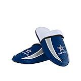 FOCO Dallas Cowboys NFL Mens Sherpa Slide Slippers - L