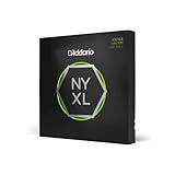 D'Addario Bass Guitar Strings - NYXL Bass Strings - NYXL45105 - Unrivaled Strength, Tuning Stability, Enhanced Response - For 4 String Bass Guitars - 45-105 Regular Light Top/Medium Bottom, Long Scale