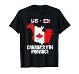 The USA Canada’s 11th Province Funny US-EH USEH T-Shirt