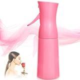 XSBAIHUO Empty Spray bottles, Spray Water Bottle Fine Mist Refillable, Continuous Spray Bottle for Hair, Skin Care, Planting, Showering Pets, Travel, Cleaning & Home (Pink)