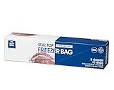 24/7 Bags- 2 Gallon Freezer Bags, 35 Count with Expandable Bottom and New Calendar Feature