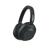 Sony ULT WEAR Over-Ear Headphones, Noise Cancelling Headphones Bluetooth Made with Recycled Plastic Material, Unique Thermo-Foaming Design, Swivel Fold Design, Headphones Noise Cancelling (Black)