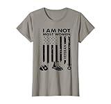 Im Not Most Women Veteran Day USA Flag T-Shirt