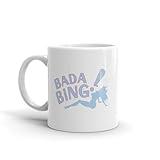 HBO - The Sopranos "Bada Bing" White Mug - 11 oz - Officially Licensed