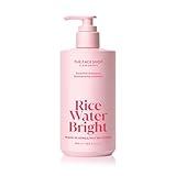 THE FACE SHOP Rice Water Bright Essential Shampoo, Rice Protein Hair Care for Strengthening Dry & Damaged Hair, Korean Shampoo, Hair Growth, Anti-Frizz, Anti-Hair Loss, Breakage Control, Sulfate Free