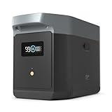 EF ECOFLOW DELTA 2 Max Power Station Extra Battery, 2048Wh LiFePO4 (LFP) Battery, Compatible with DELTA 2&DELTA Max 2000&DELTA 2 Max Outdoor Generators