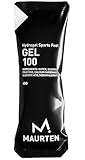 MAURTEN Gel 100 Energy Gel - 12-Pack of 40g - 25g Carbohydrates per Serving - Stomach-Friendly Patented hydrogel Technology for Cycling and Running - Natural & Free of Color or preservatives