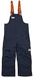 Helly-Hansen Kids Unisex Rider 2 Insulated Waterproof Windproof Breathable Bib Ski Pants, 597 Navy - 8