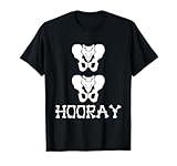 Hip Funny Skeleton Anatomy T-Shirt