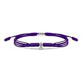 HARACRAFT Lupus Awareness String Bracelet, Bracelet For A Cause, Awareness Ribbon Bangle, Lupus Awareness Ribbon Wristband, Protection Surfer Bracelet for Men Women (Lupus Awareness)