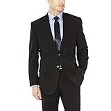 J.M. Haggar Men's Suit Jacket, Black, 46