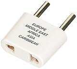 Conair Travel Plug Adapter, Universal Plug Adapters for Worldwide Travel by Travel Smart (Southern Europe, Middle East, Parts of Africa, Asia, & Caribbean)