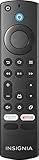 Insignia - Fire TV Replacement Remote for Insignia and Toshiba - Black