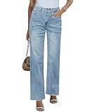 GRAPENT Comfy Work Pants Women Woman Pants High Waisted Mom Jeans High Waist Pants Lightweight Pants Woman Cowgirl Pants Women's Chino Pants Color Ice Blue Size M Medium Size 8 Size 10