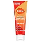 Lume Acidified Body Wash - 24 Hour Odor Control - Removes Odor Better than Soap - Moisturizing Formula - Formulated Without SLS or Parabens - OB/GYN Developed - 8.5 ounce (Clean Tangerine)