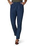 Chic Classic Collection Women's Stretch Elastic Waist Pull-On Legging Pant Mid Shade Denim 12 Petite