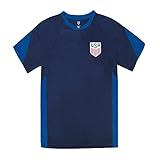 Icon Sports Official Licensed US Soccer Game Day Shirts USMNT Athletic Active Training Game Tee Top | Striker, Large