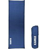 KAMUI Self Inflating Sleeping Pad - 2 Inch Thick Camping Pad Connectable with Multiple Mats for Tent and Family Camping (Blue)