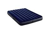 INTEX 64758E Dura-Beam Standard Downy Air Mattress: Fiber-Tech, Full Size, 10in Bed Height, 600lb Weight Capacity, Pump Sold Separately