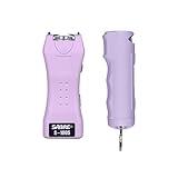 SABRE Pepper Spray & 2-in-1 Stun Gun with Flashlight, Self Defense Kit, Fast Flip Top Safety, Finger Grip for Better & Faster Aim, Painful 1.60 µC Charge, 120 Lumen LED Light, Rechargeable, 0.54 fl oz