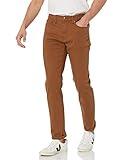 Amazon Essentials Men's Slim-Fit Jeans, Dark Khaki Brown, 32W x 30L