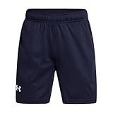 Under Armour Boys Tech Mesh Shorts, (410) Midnight Navy / / White, X-Large