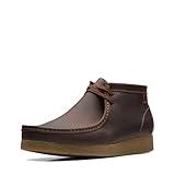 Clarks mens Shacre Ankle Boot, Beeswax Leather, 10.5 Wide US