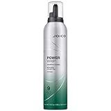 Joico Power Whip Whipped Foam | For Most Hair Types | Add Volume & Body | Thermal Heat, Humidity, & Pollution Protection | Boost Shine | Control Frizz & Flyaways | Silicone & Paraben Free | 10.2 Fl Oz